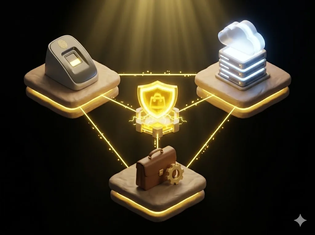 TrustX partner ecosystem — hardware makers, identity providers, system integrators